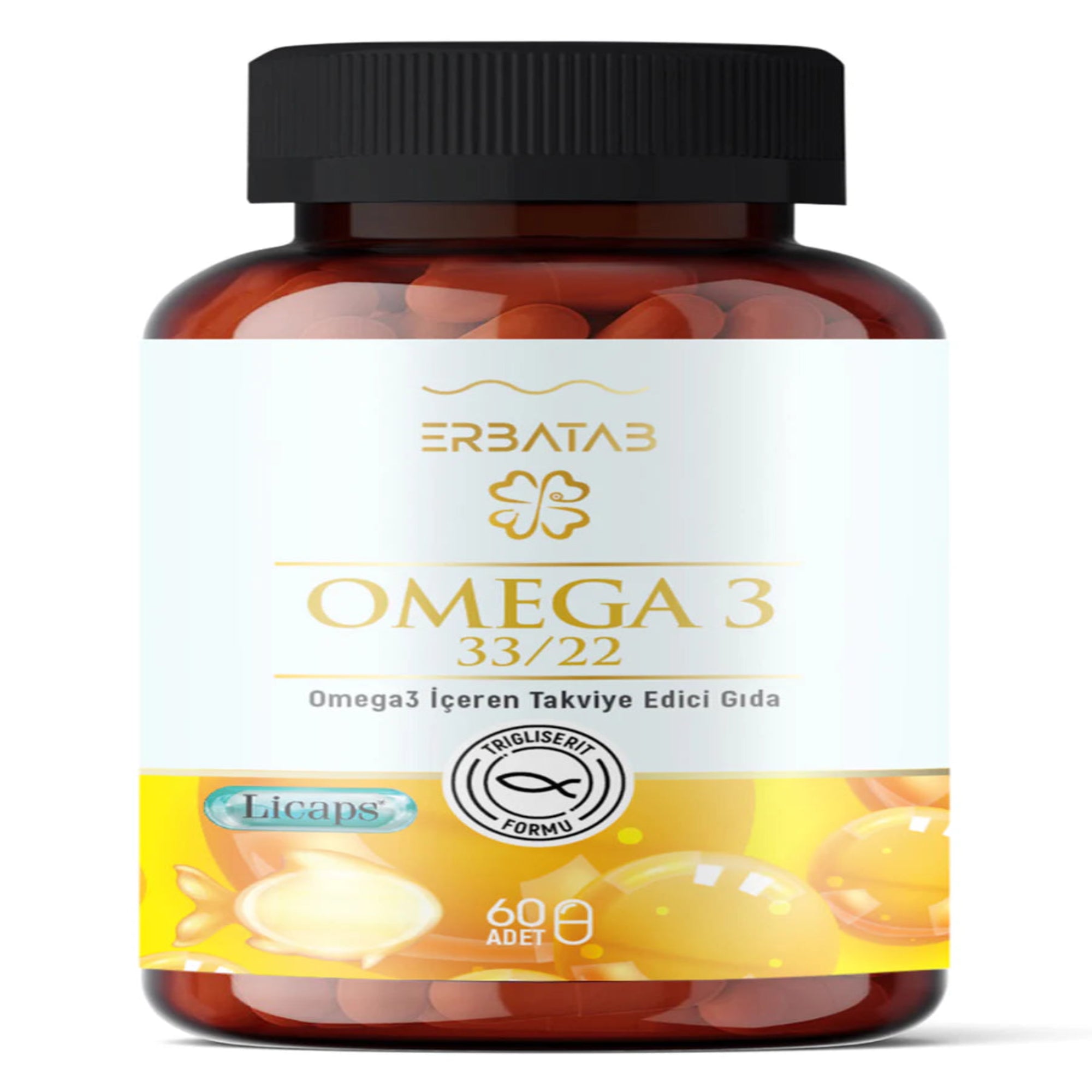 Erbatab Omega 60 Kapsül-24 ADET