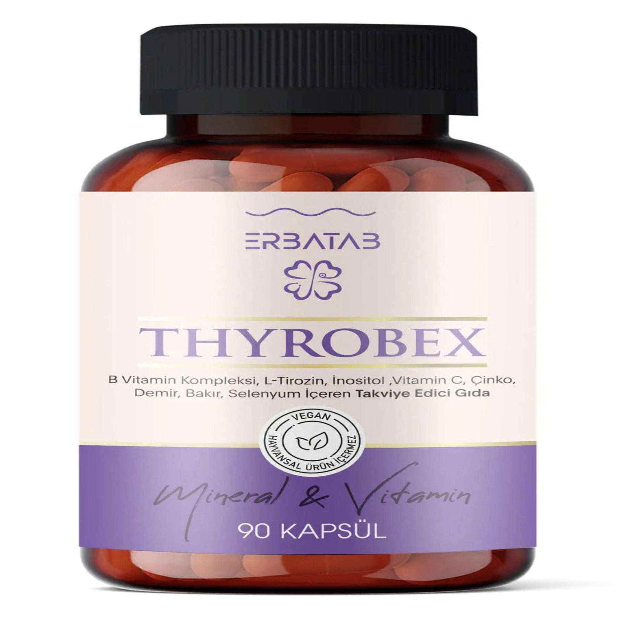 Erbatab Thyrobex Multivitamin 90 Kapsül-24 ADET