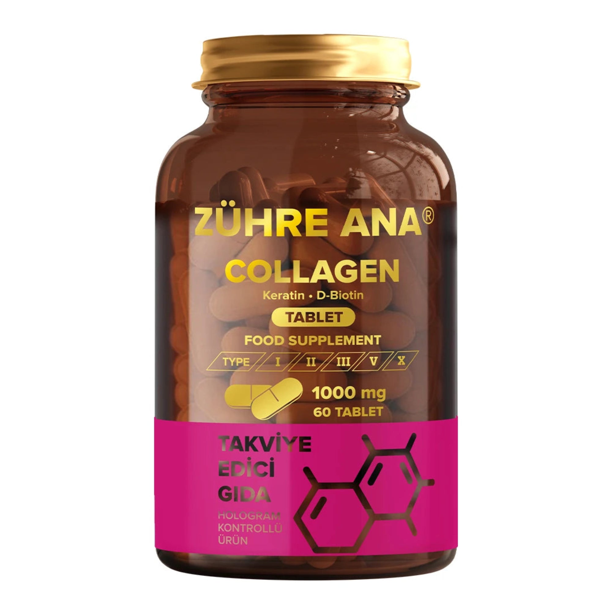 Zühre Ana Collagen Tablet-30 ADET-1 KOLİ