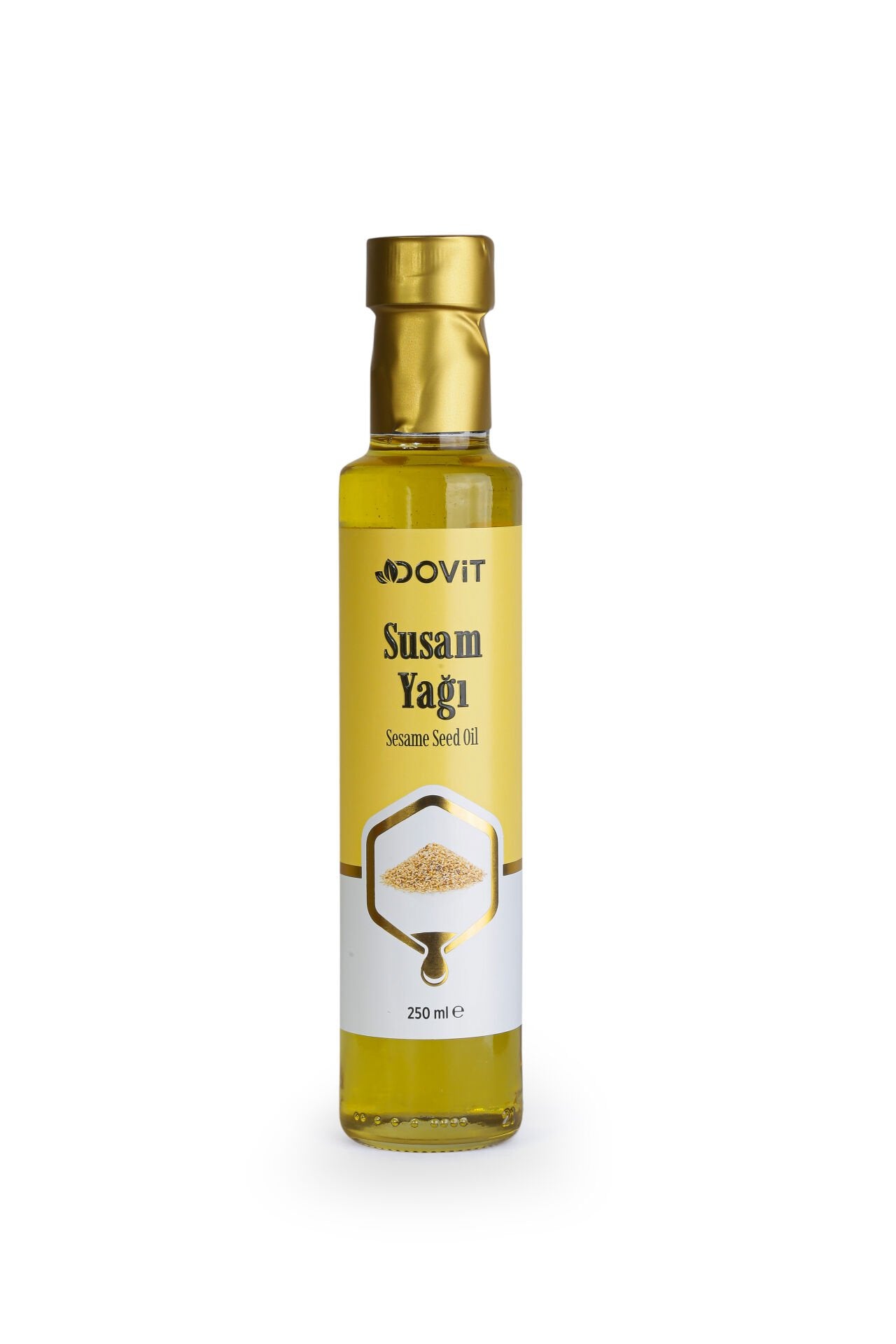 DOVİT - Toptan SUSAM YAĞI 250 ML (SOĞUK SIKIM)-12 Adet