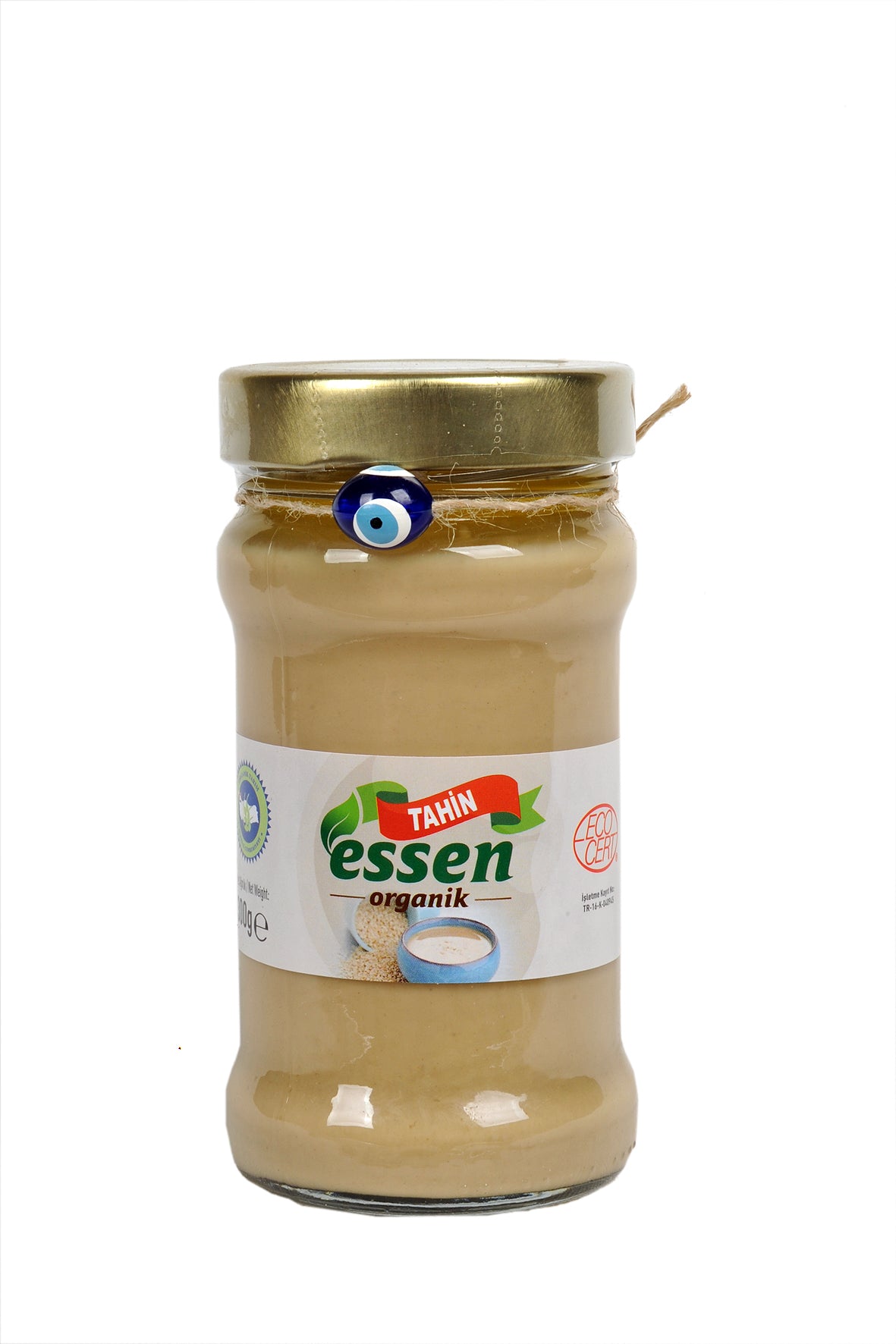 ESSEN - Organik Tahin 300 cc (Yerli Organik Susam) - 12 Adet
