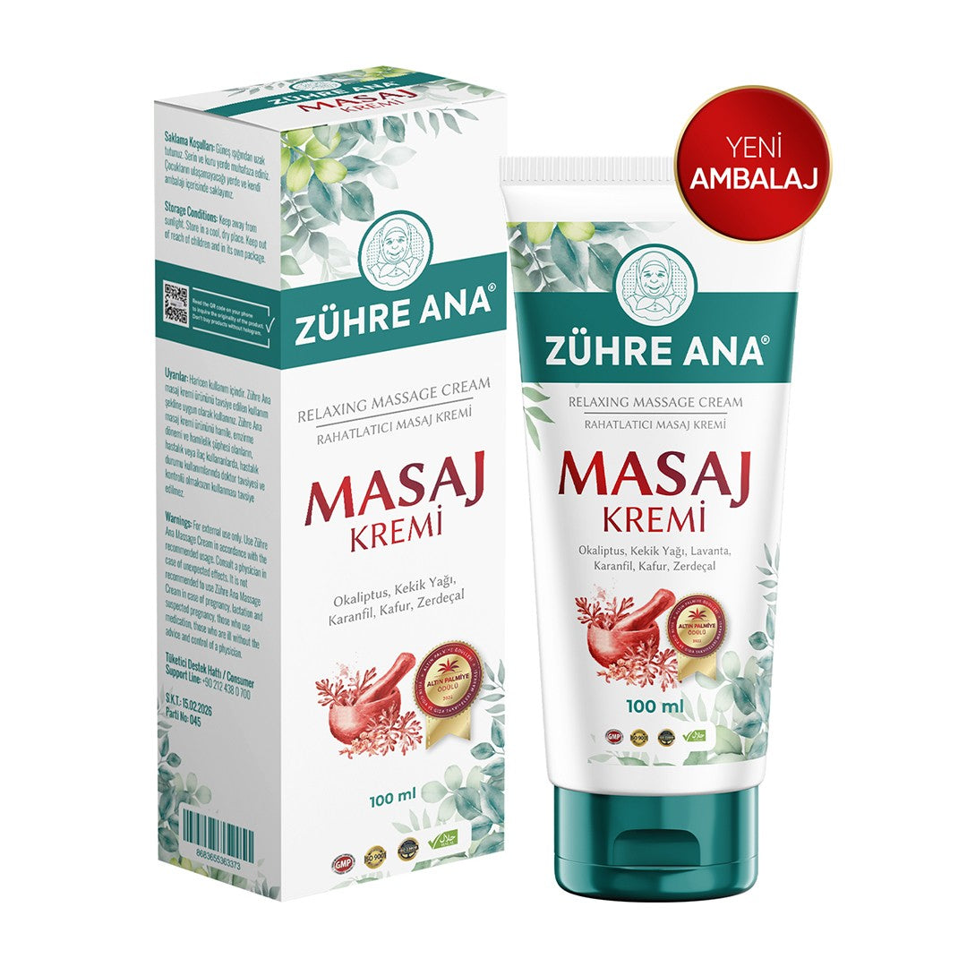 Zühre Ana Masaj Kremi-12 ADET