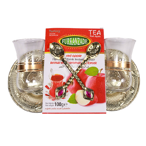 1005 Bardaklı Kırmızı Elma Çayı (100gr)