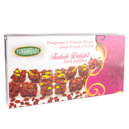 110 Zelişli Narlı Fıstıklı Duble Lokum ( 400gr )