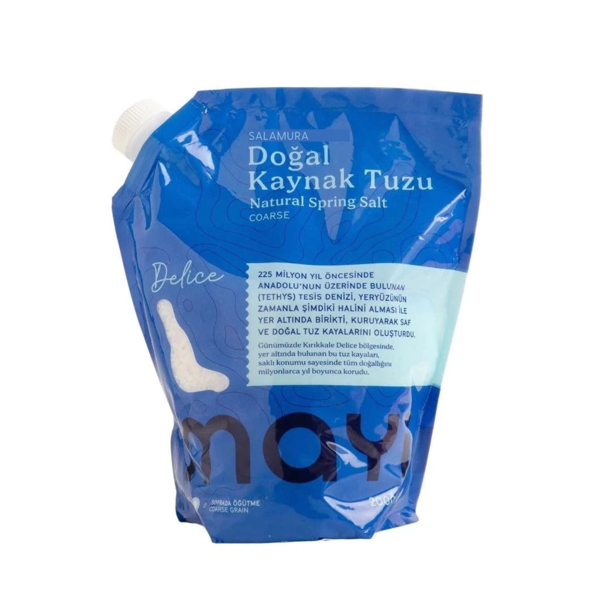 Mayi Tuz 2 Kg İri Taneli - 8 Adet