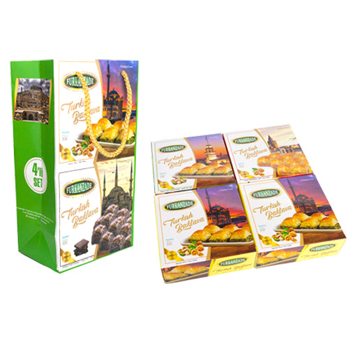 Toptan 263 Çantalı 4&#8217;lü Baklava Seti