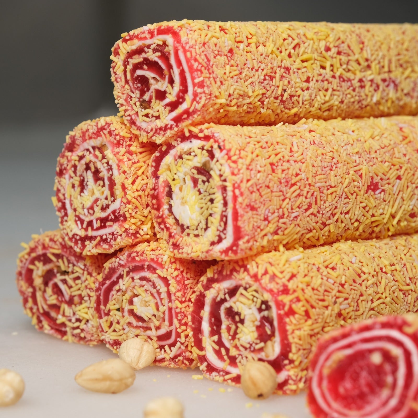 Hacı Bayram-Çilekli Sultan Sarma Vermiçelli Kaplı Lokum-5 Kg