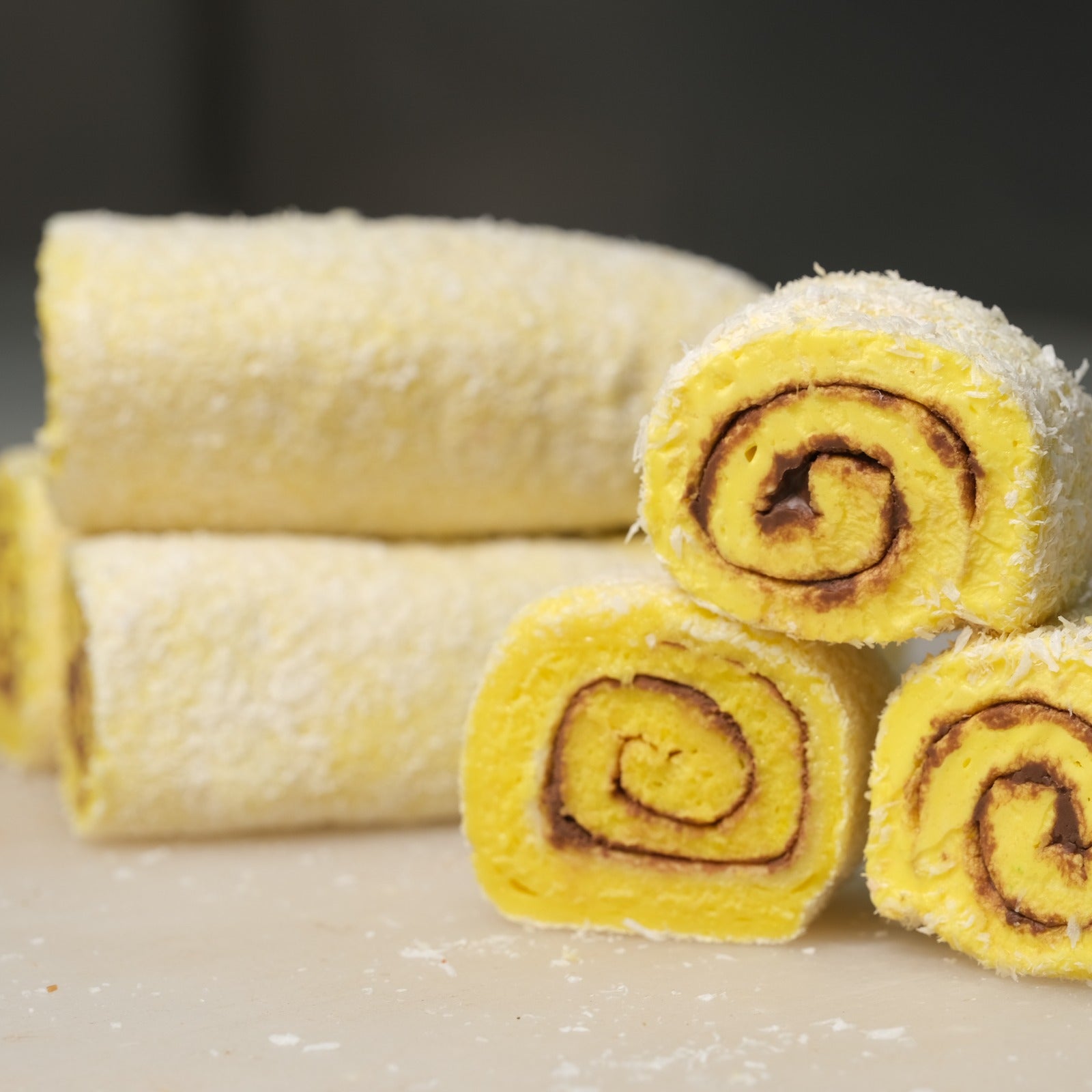 Hacı Bayram-Çikolatalı Muzlu Sarma Hindistan Cevizi Kaplı Lokum-5 Kg
