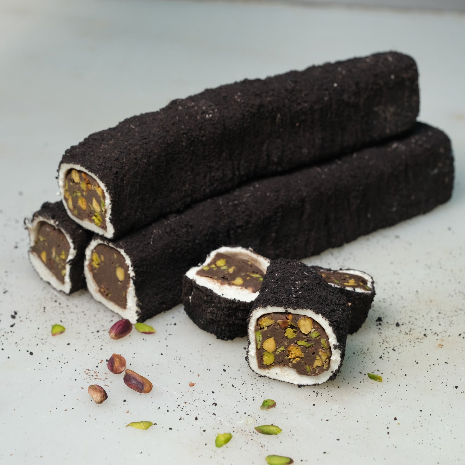 Hacı Bayram-Çikolatalı Fıstıklı Kakaolu Kadife Sarma Lokum-5 Kg