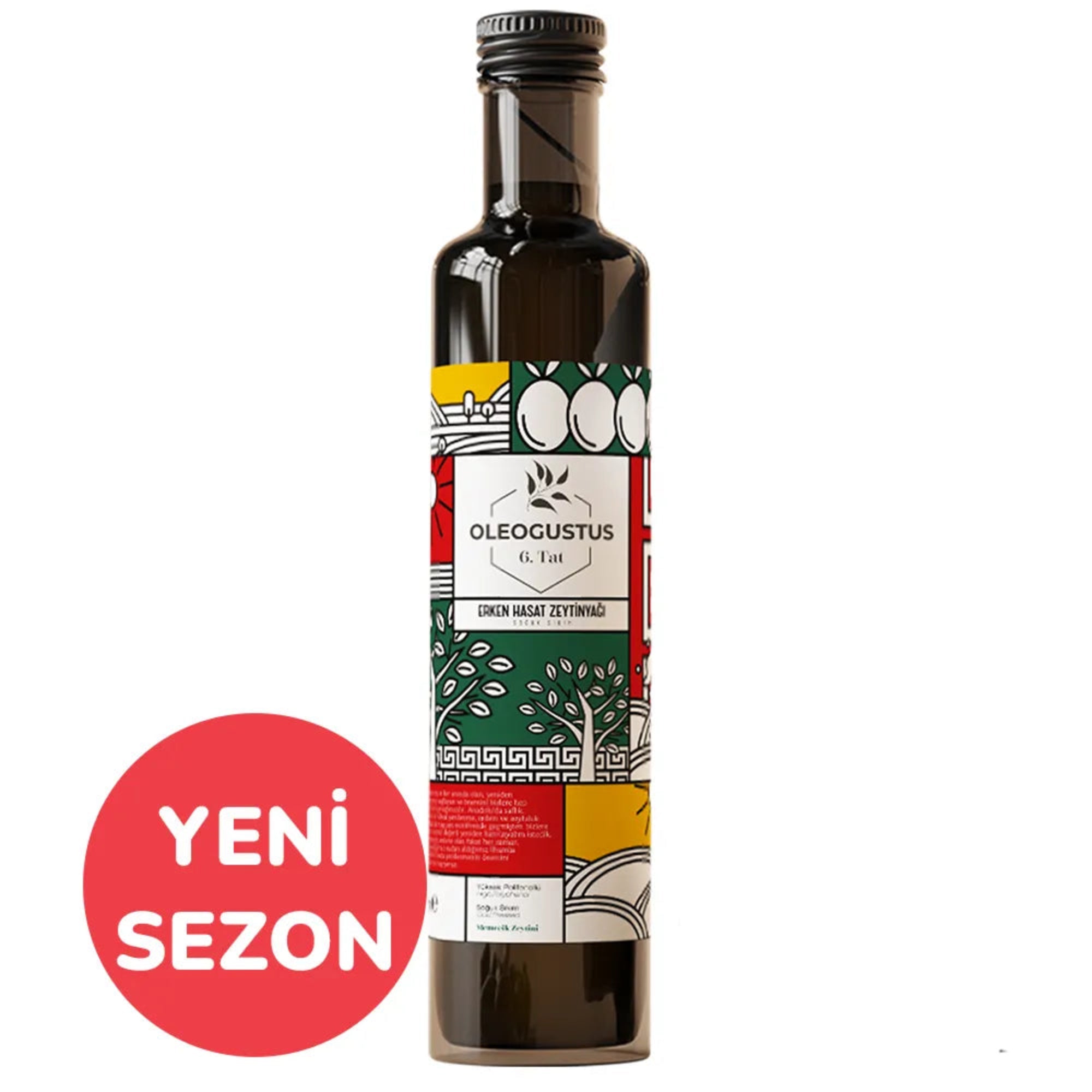 Erken Hasat Soğuk Sıkım Zeytinyağı 500ml – Yeni Sezon-12 ADET