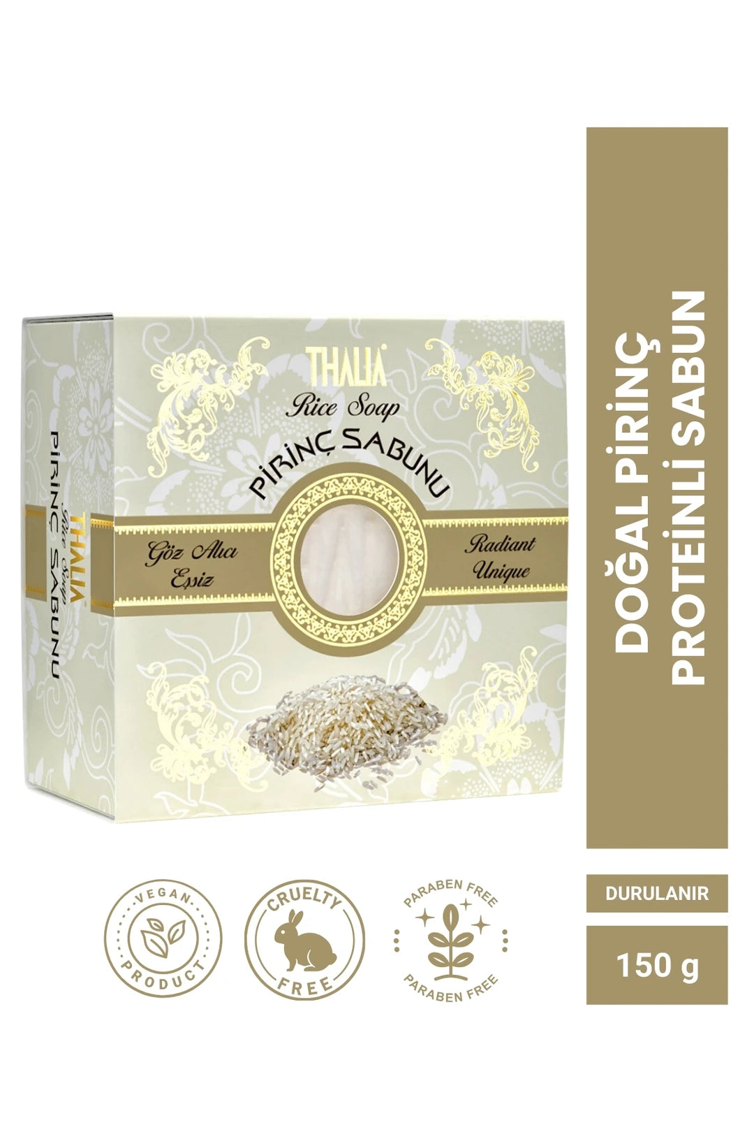 THALIA Doğal Pirinç Proteinli Sabun 150 gr