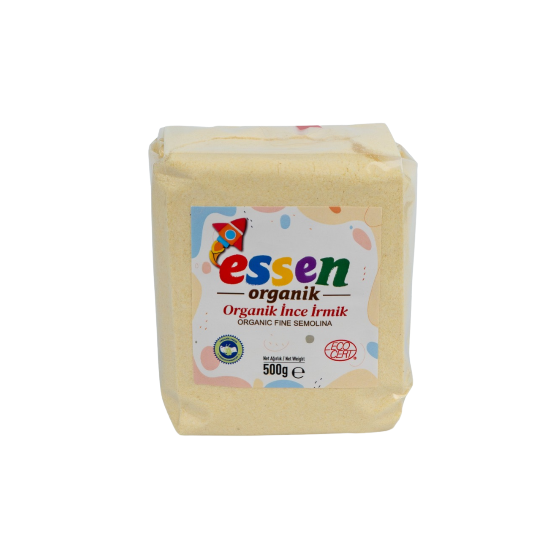 ESSEN - Organik İnce İrmik 500 Gr - 12 Adet