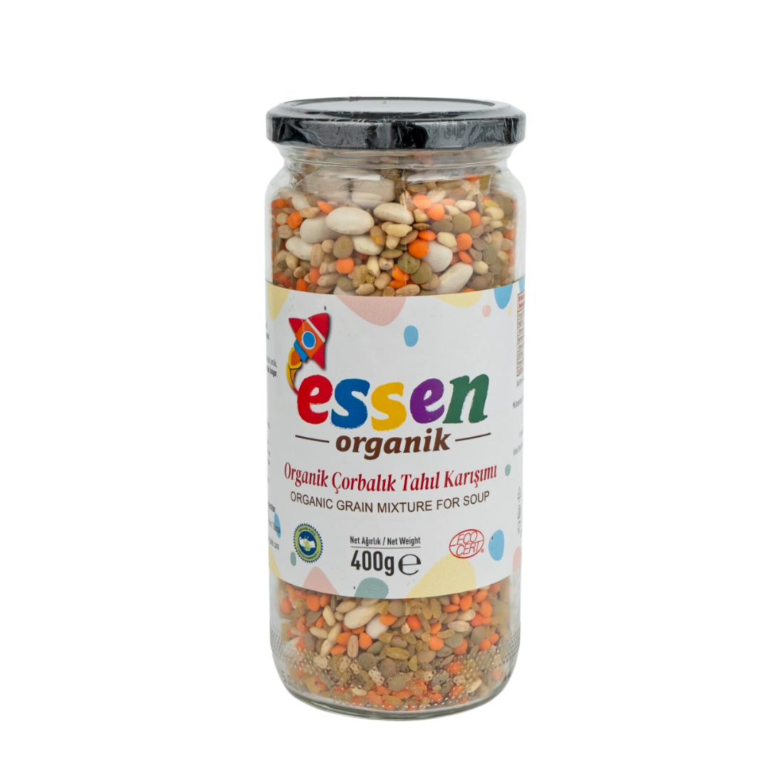 ESSEN - Organik Çorbalık Tahıl Karışımı 400 gr - 12 Adet