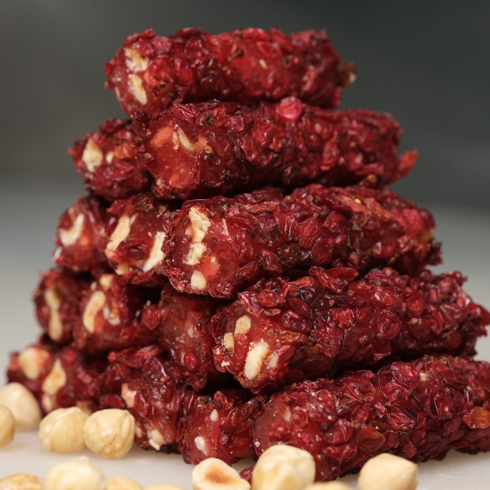 Hacı Bayram-Nar Fındık Zereşk Kaplı Parmak Fitil Lokum-5 Kg