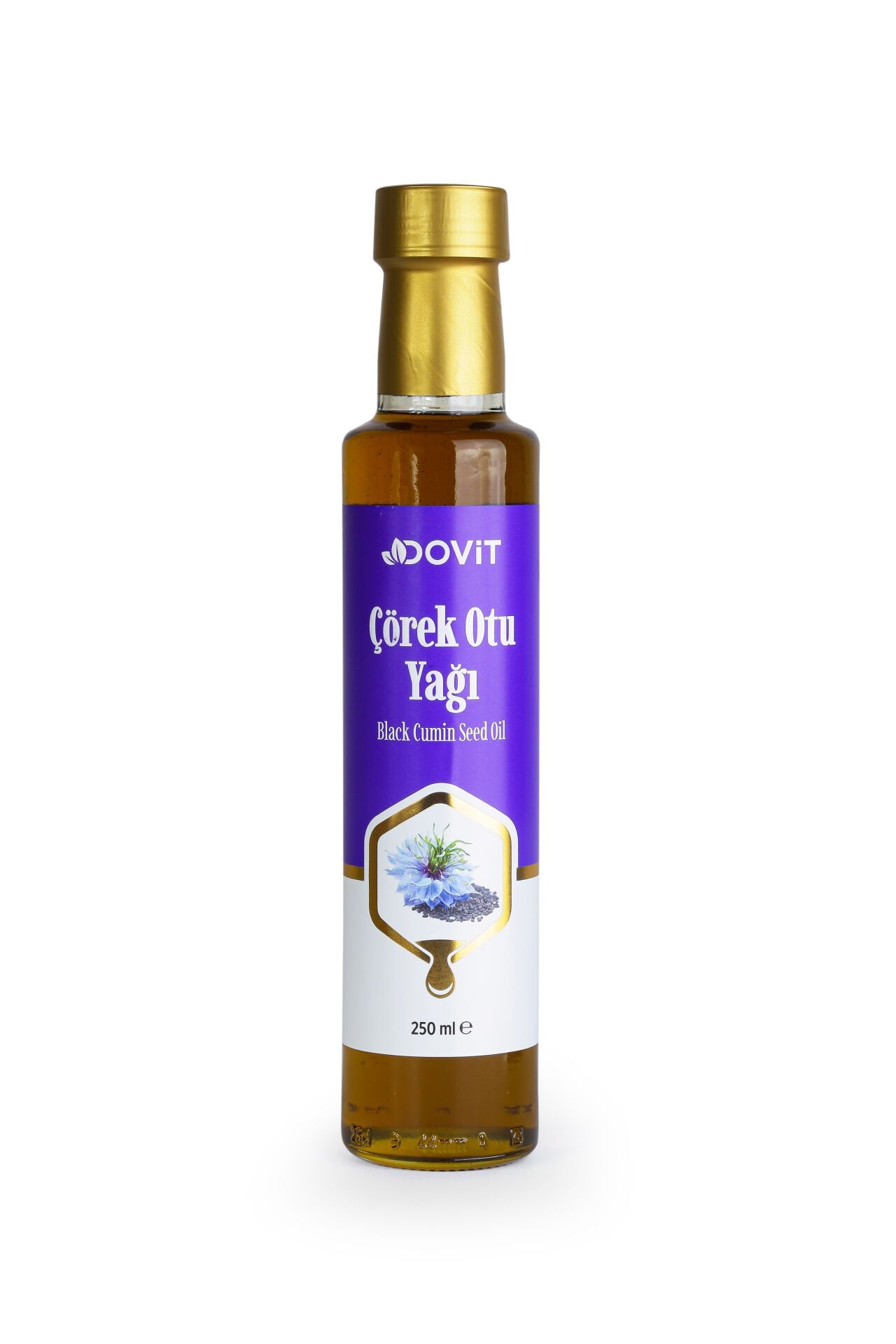 DOVİT ÇÖREKOTU YAĞI 250 ML (SOĞUK SIKIM)-12 Adet
