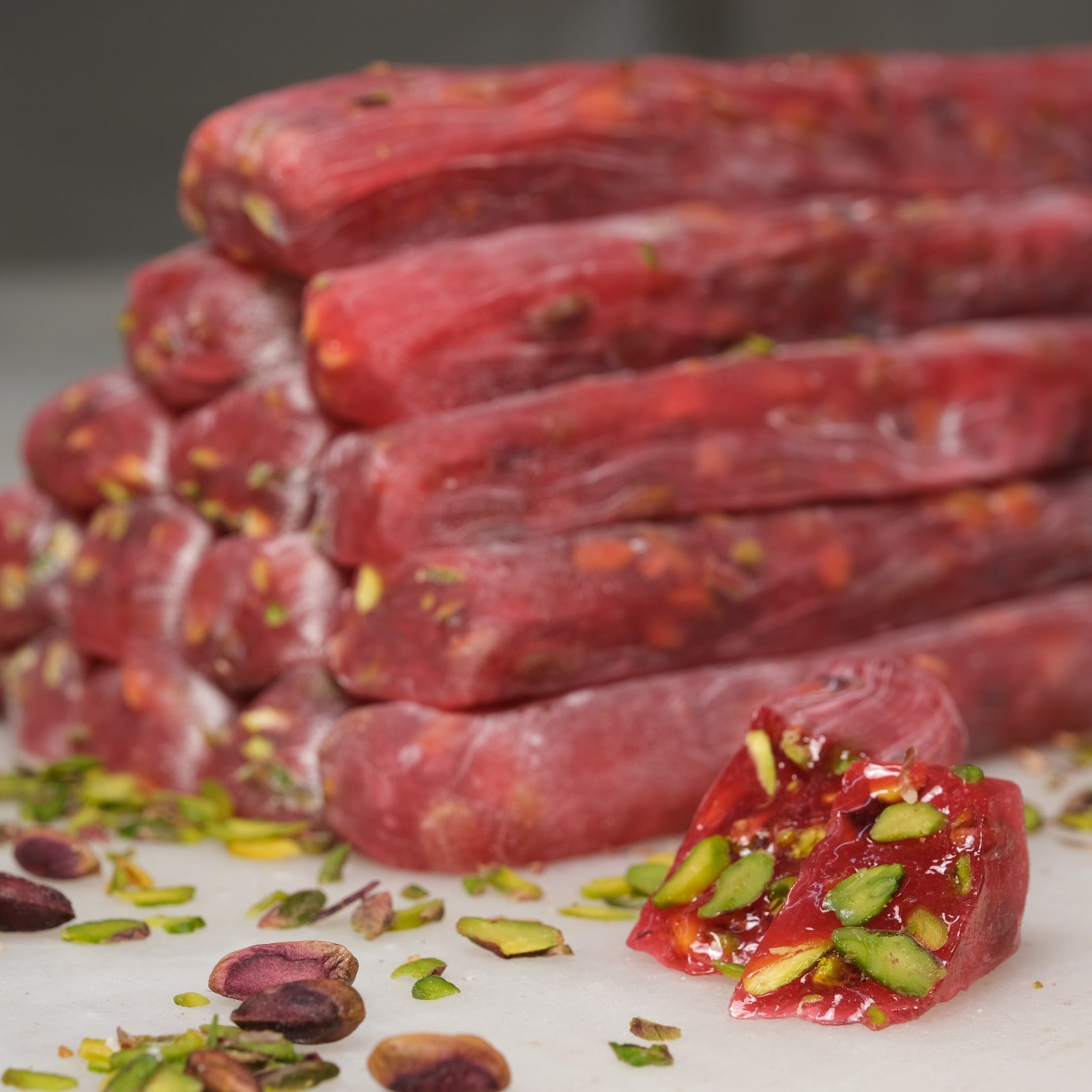 Hacı Bayram-Narlı Fıstıklı Kalın Fitil Lokum-5 Kg