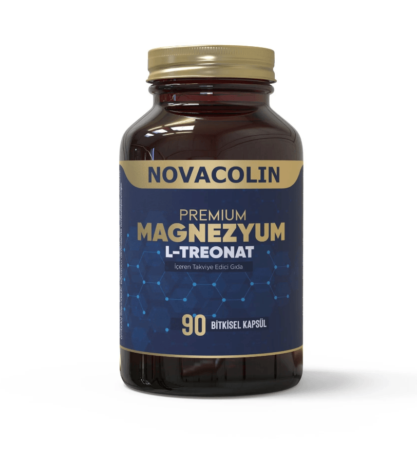 Magnezyum L-Treonat 90 Kapsül - 12 Adet