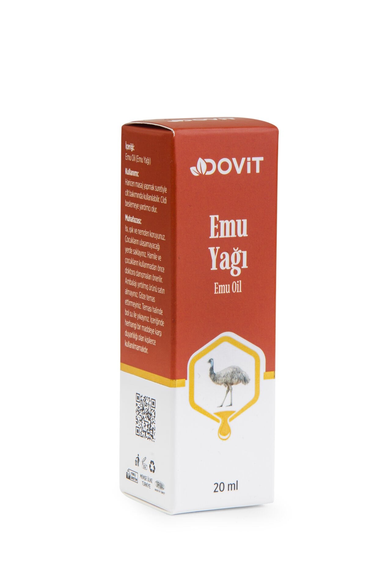 DOVİT EMU YAĞI 20 ML (SUPER CRITICAL SYSTEM)-12 Adet