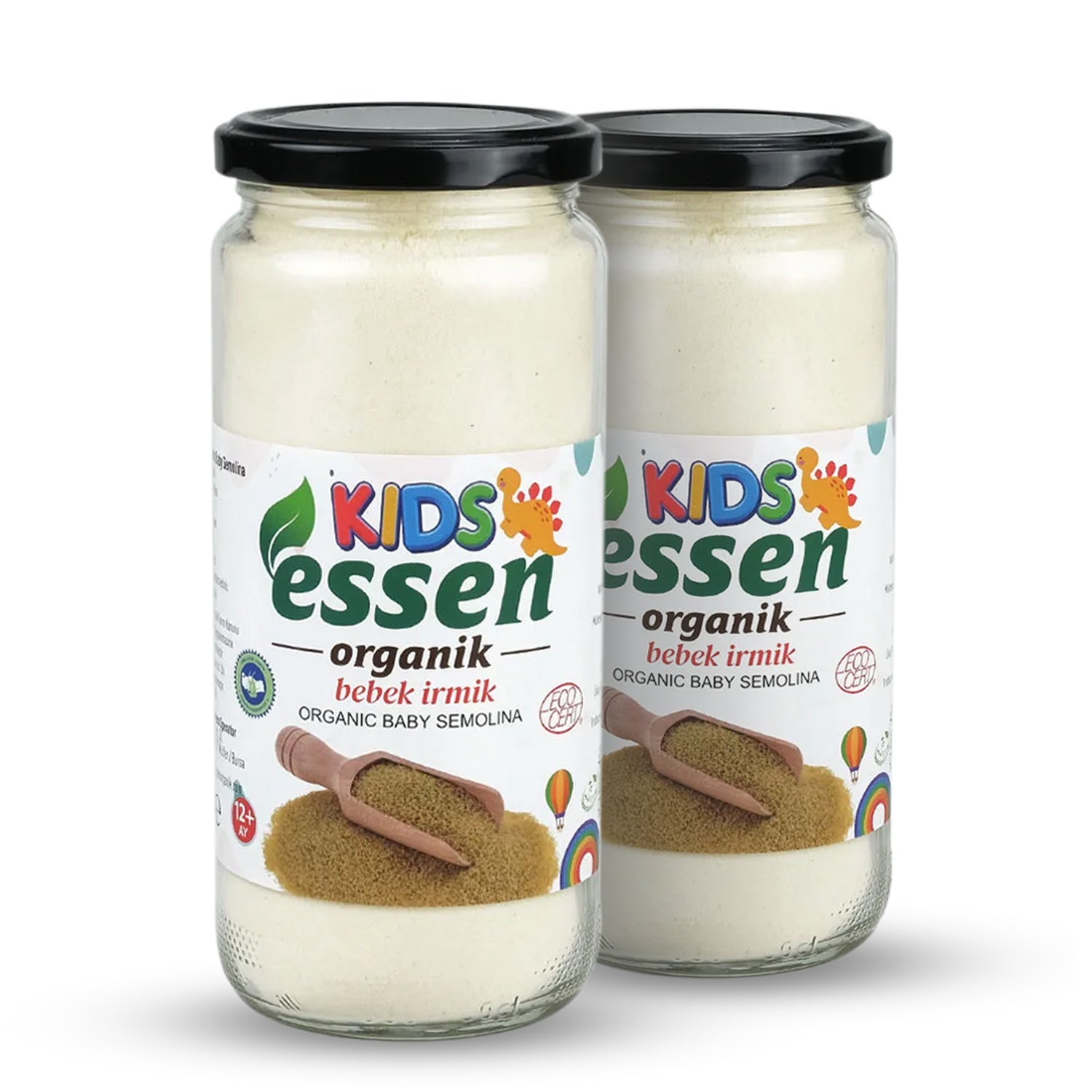 ESSEN - 2’li Essen Organik Bebek İrmiği +6 ay - 12 Adet