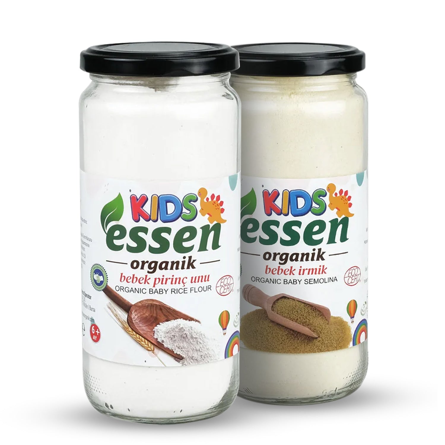 ESSEN - Essen Organik Bebek Pirinç Unu ve Organik Bebek İrmik +6ay - 12 Adet