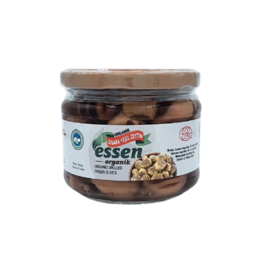ESSEN - Organik Izgara Yeşil Zeytin - 12 Adet