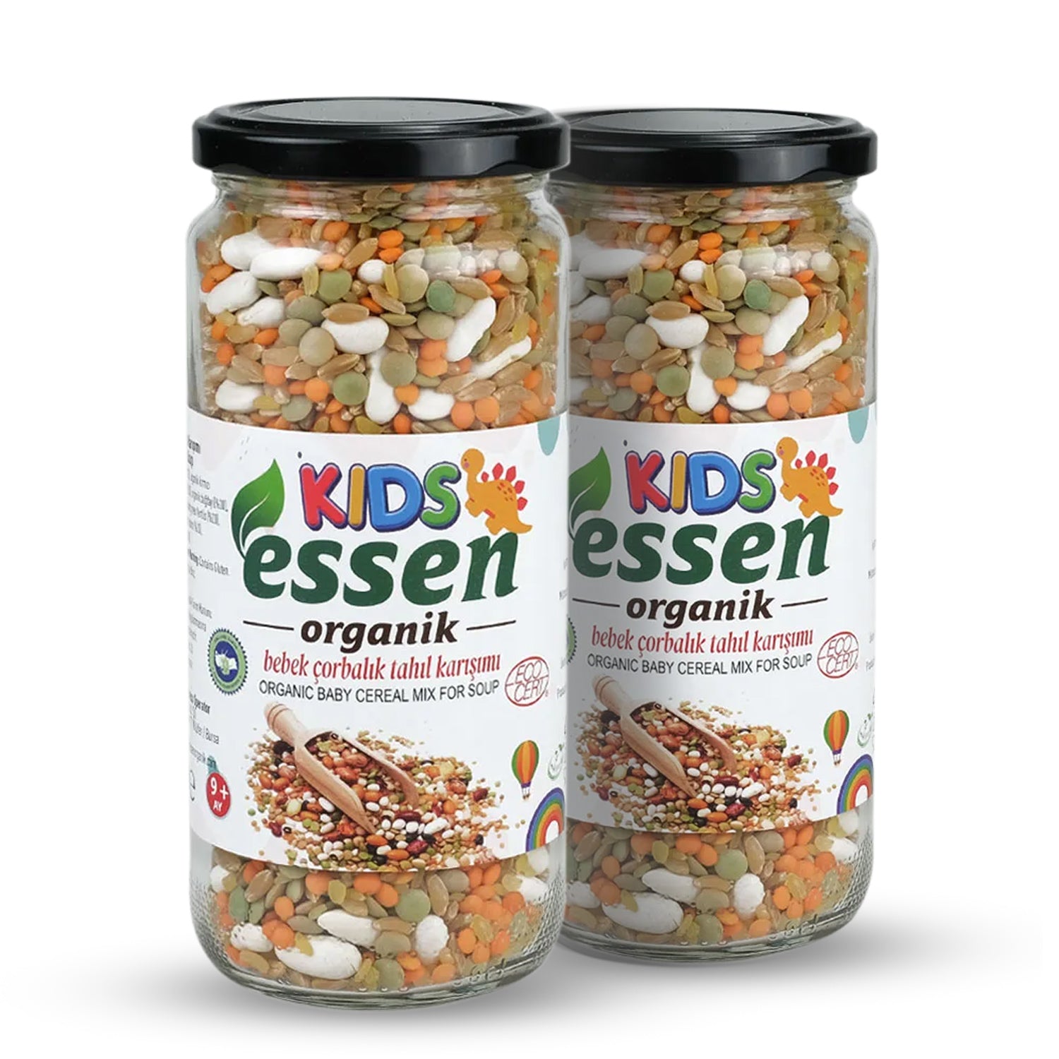 ESSEN - 2’li Essen Organik Bebek Çorbalık Tahıl Karışımı 400gr   +6ay - 12 Adet