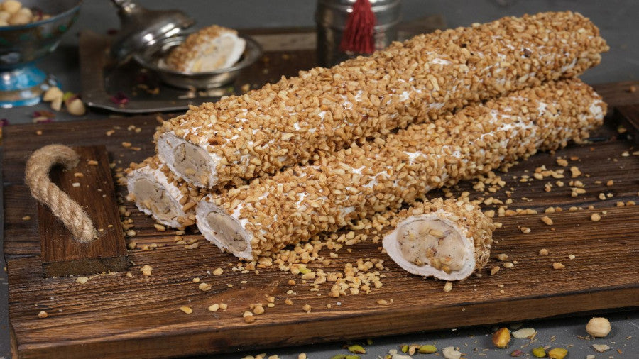 Hacı Bayram-Çikobademli Sultan Pirinç Fıstık Kaplı Lokum-5 Kg