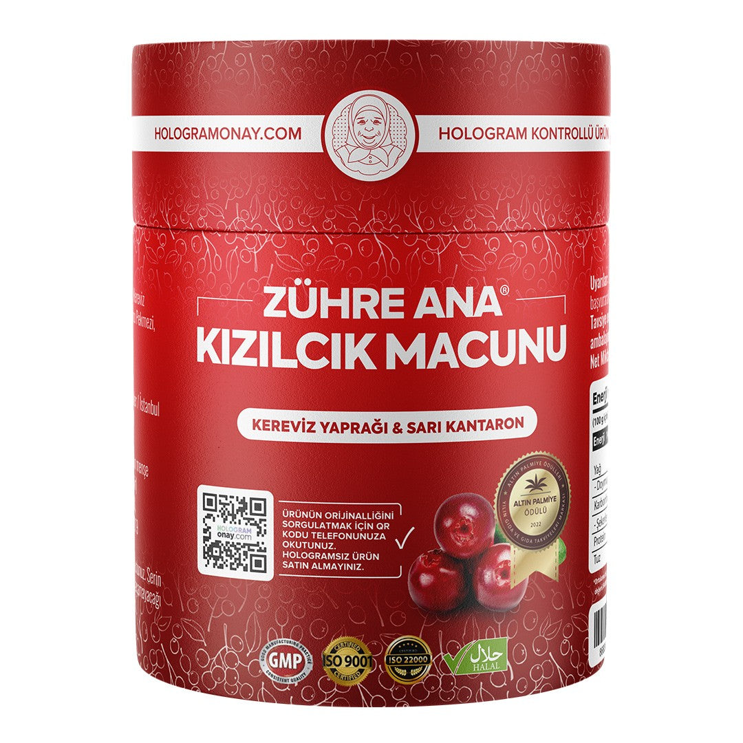Zühre Ana Kızılcık Macunu-12 ADET
