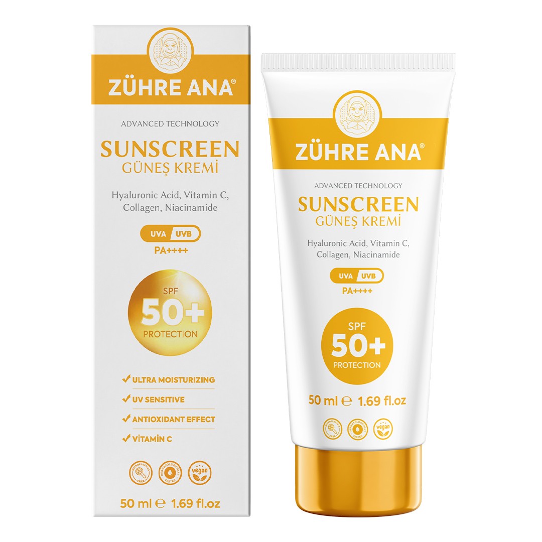 Zühre Ana Güneş Kremi Spf 50+ UVA/UVB-24 ADET