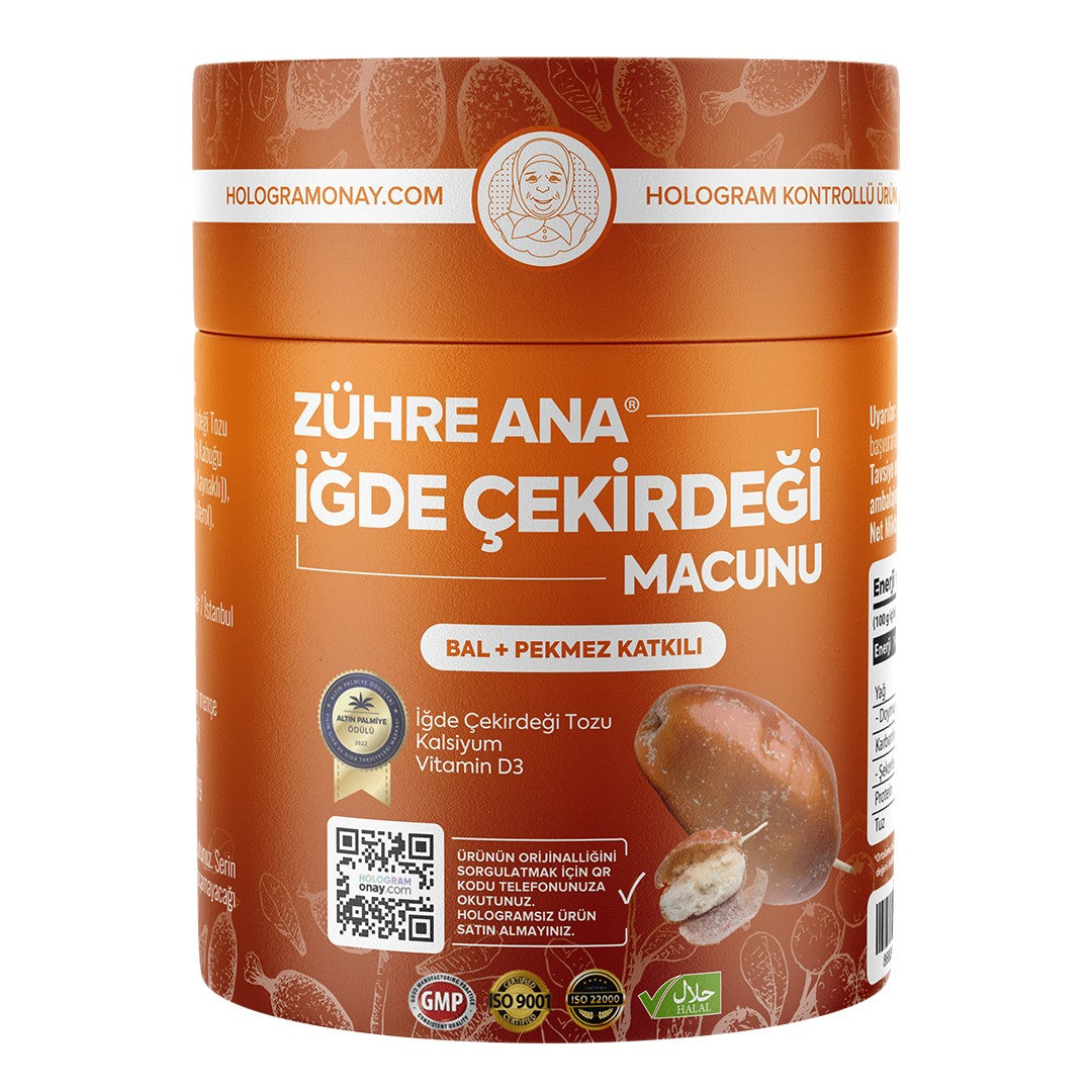 Zühre Ana İğde Çekirdeği Macunu-12 ADET