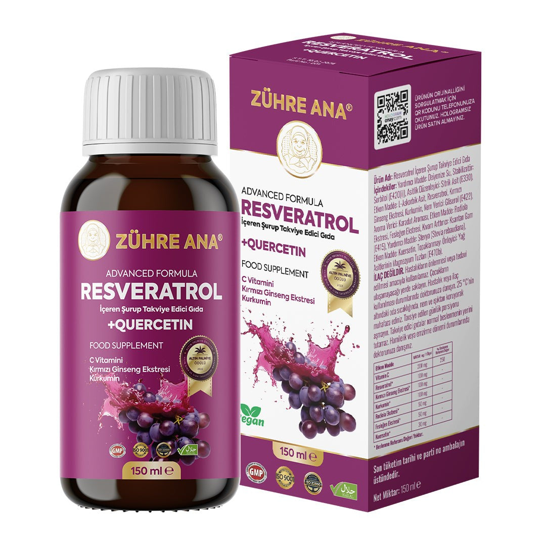 Zühre Ana Resveratrol Şurup-24 ADET