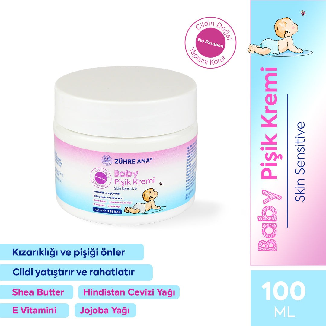 Zühre Ana Baby Bebek Pişik Kremi-12 ADET