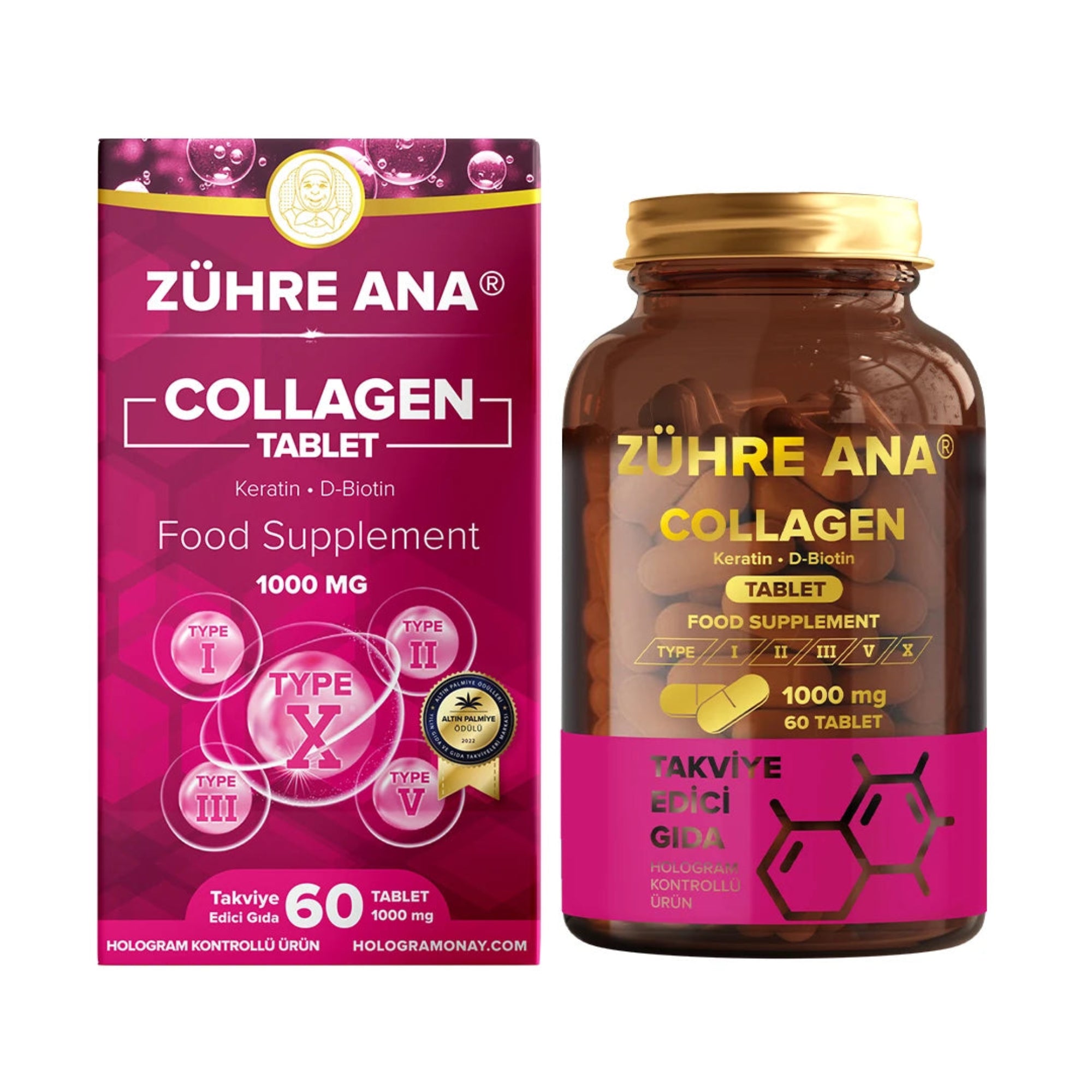 Zühre Ana Collagen Tablet-12 ADET