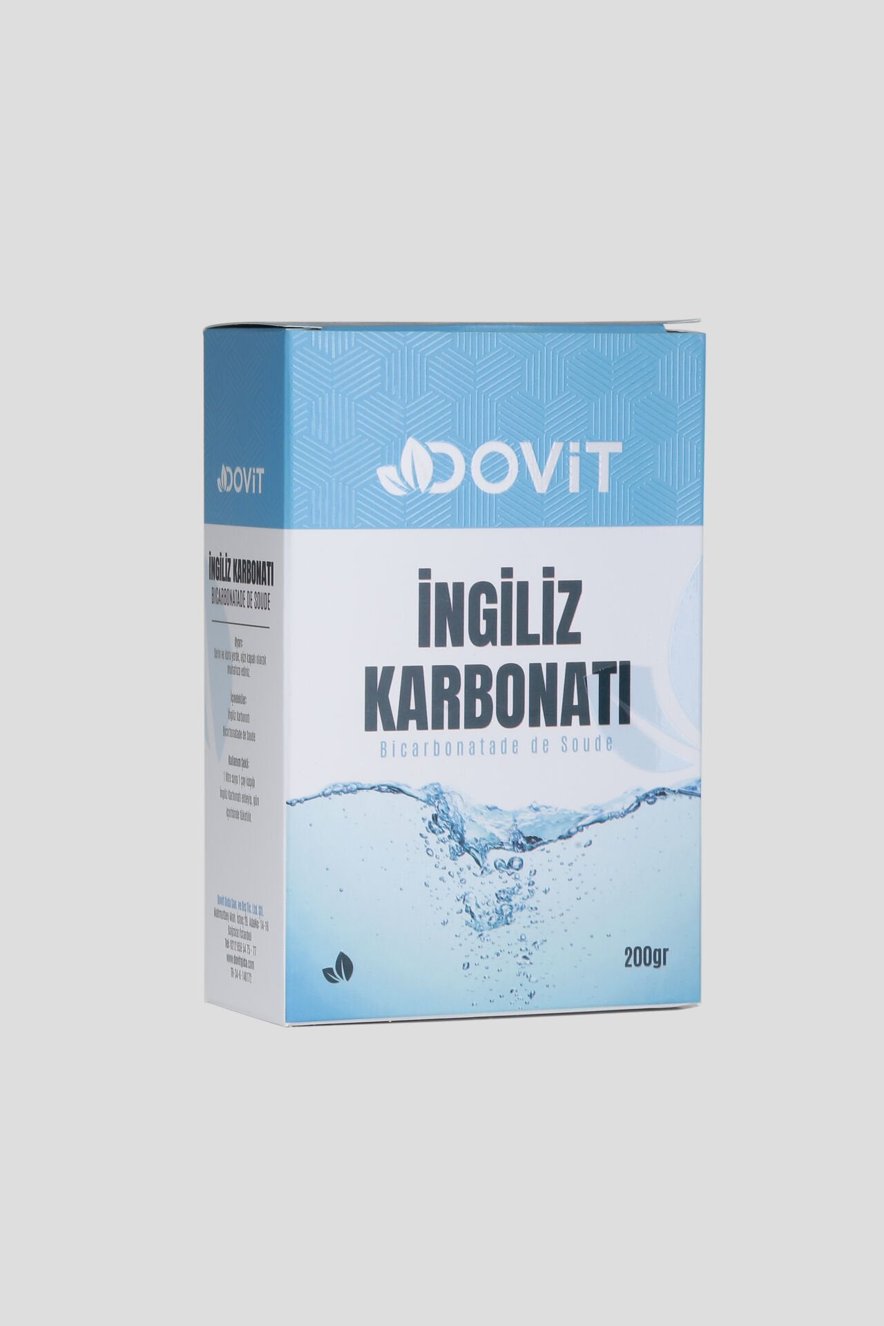 DOVİT İNGİLİZ KARBONATI 200 GR-12 Adet