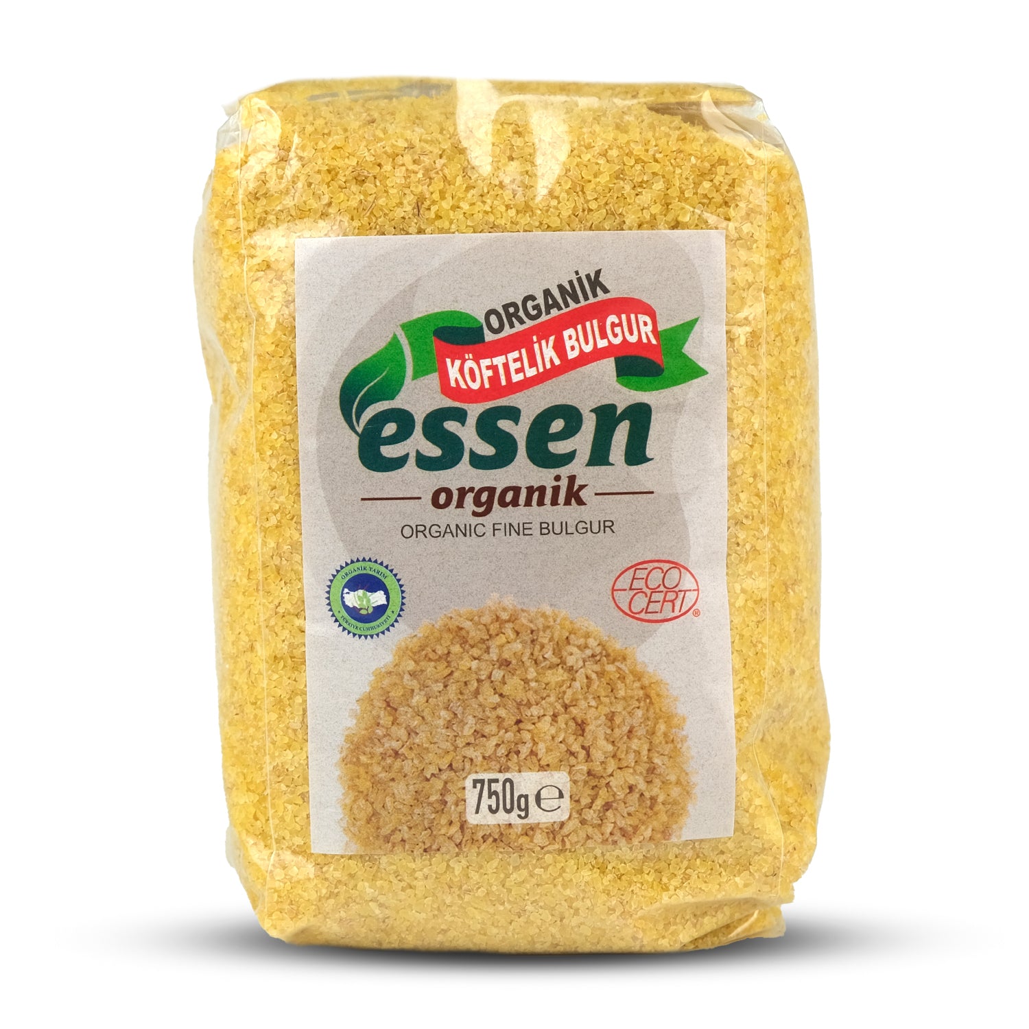 ESSEN - Organik Köftelik Bulgur 750 Gr - 12 Adet