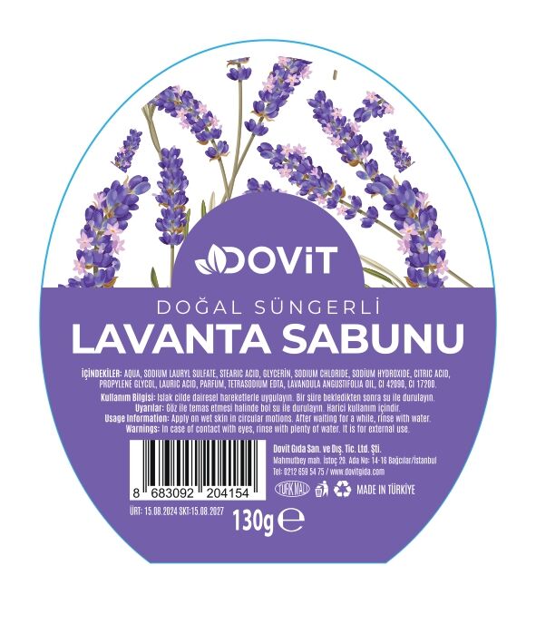 DOVİT LAVANTA SABUNU-12 Adet