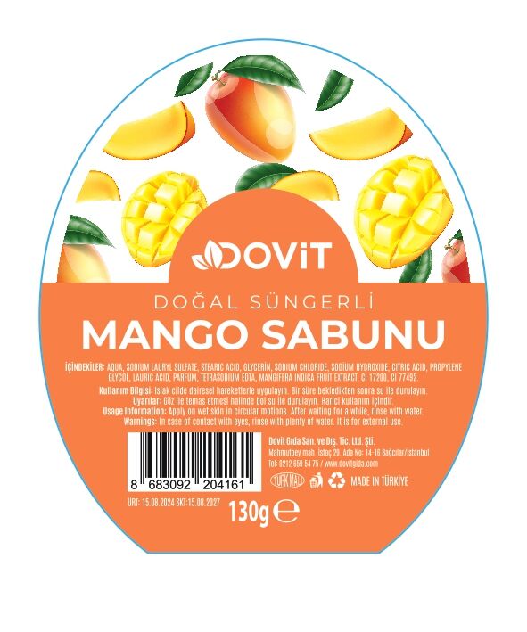DOVİT MANGO SABUNU-12 Adet
