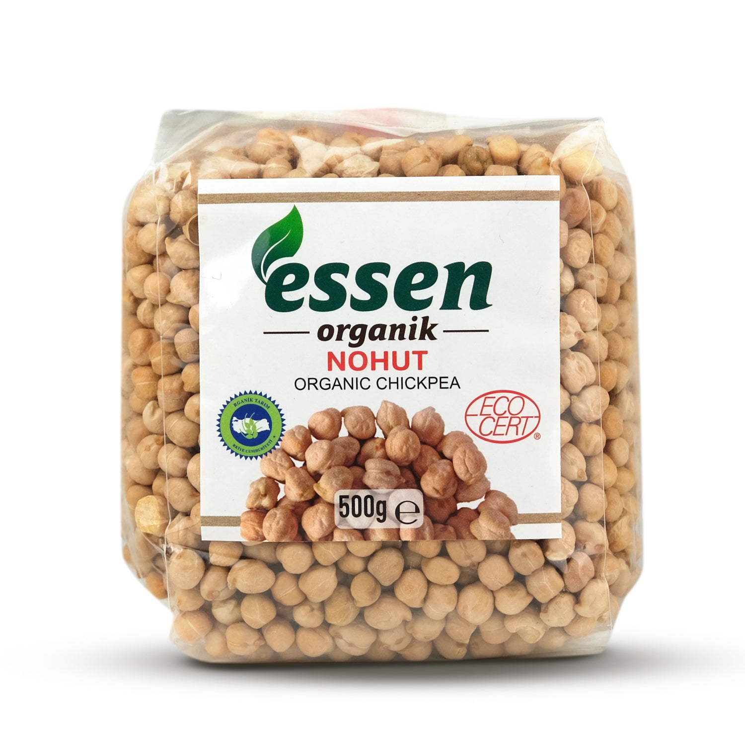 ESSEN - Organik Kuru Nohut 500 Gr - 12 Adet