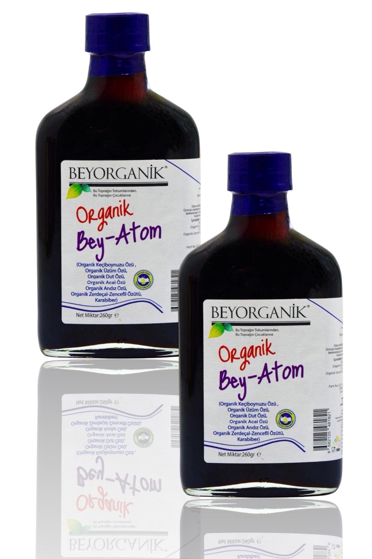 BEYORGANİK-Organik Atom 2'li set   (PESTİSİT VE AĞIR METAL ANALİZLİ)-12 Adet