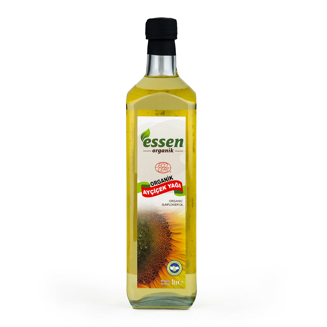 ESSEN - Organik Ayçiçek Yağı 1 lt - 12 Adet
