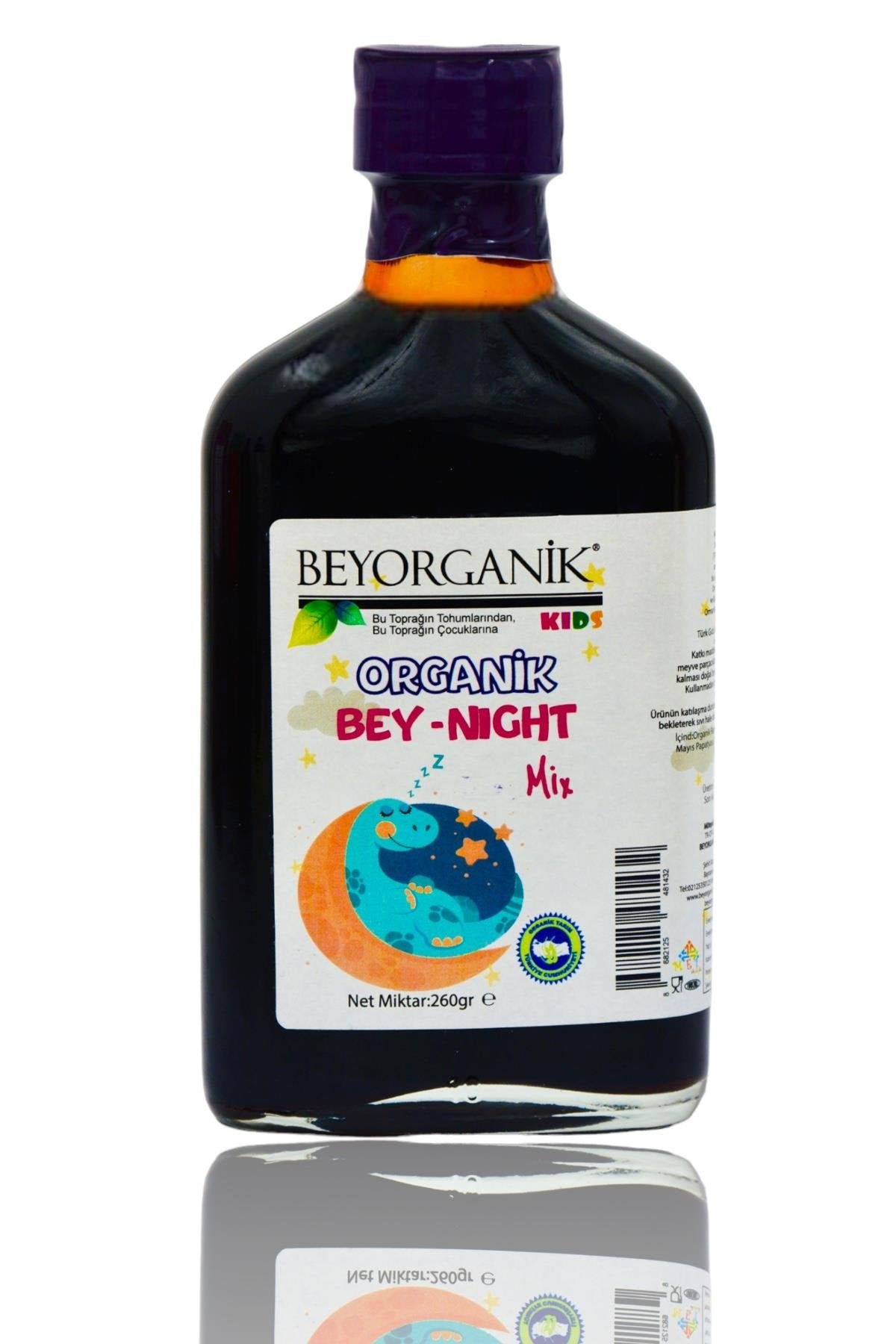 BEYORGANİK-Organik BEY NIGHT Mix 260gr  (PESTİSİT VE AĞIR METAL ANALİZLİ)-12 Adet