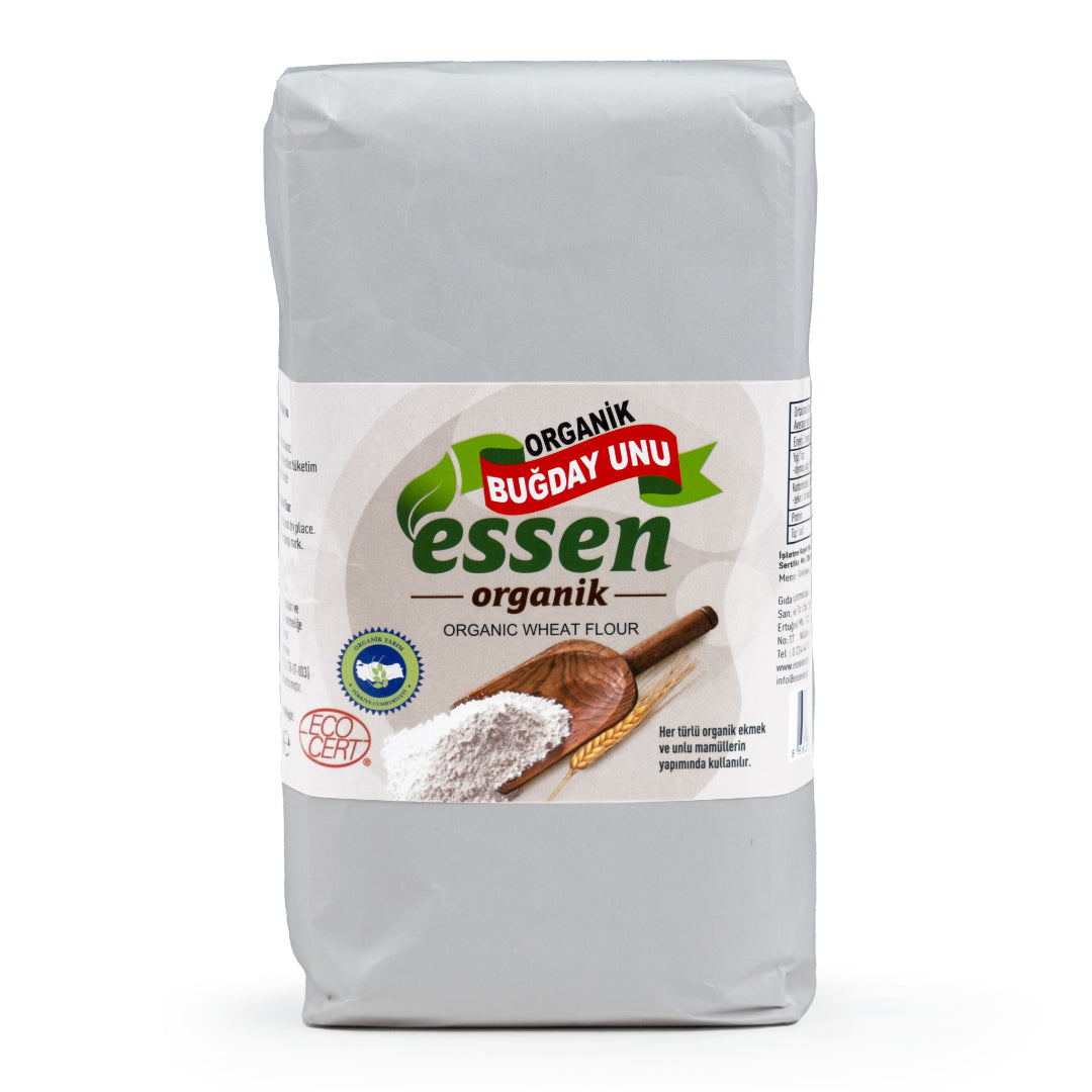 ESSEN - Organik Buğday Unu 1000 Gr - 12 Adet