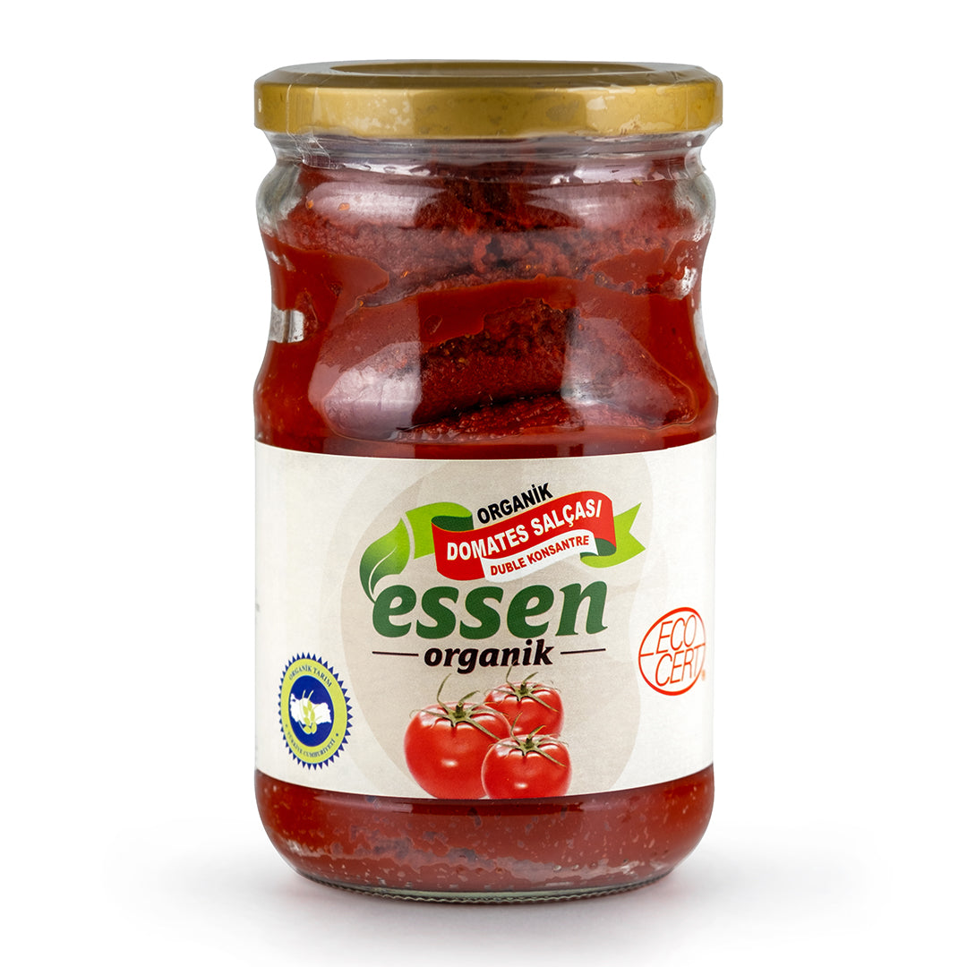 ESSEN - Organik Domates Salçası (TUZSUZ) 650GR - 12 Adet