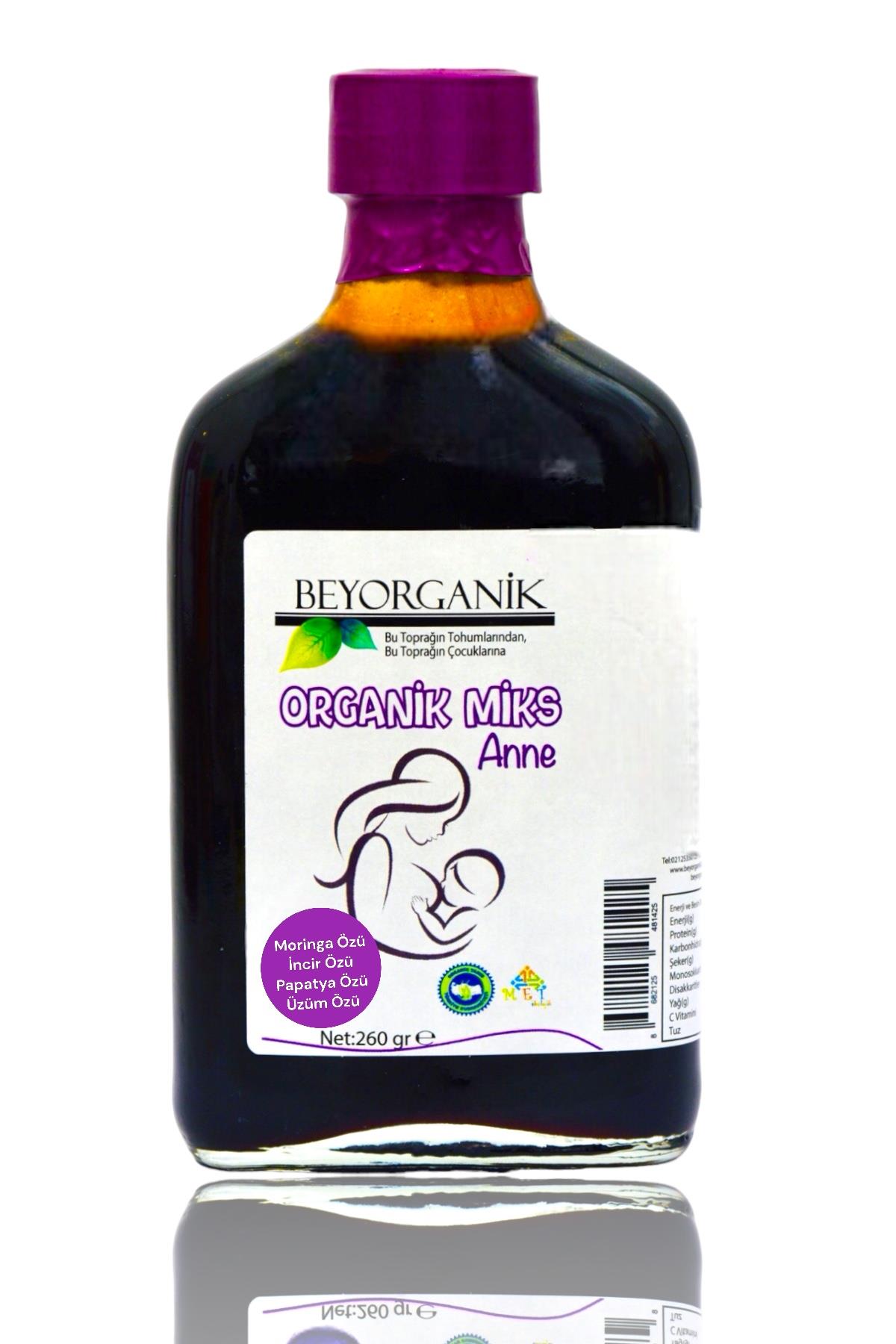BEYORGANİK-Organik MİKS ANNE 260gr   (PESTİSİT VE AĞIR METAL ANALİZLİ)-12 Adet