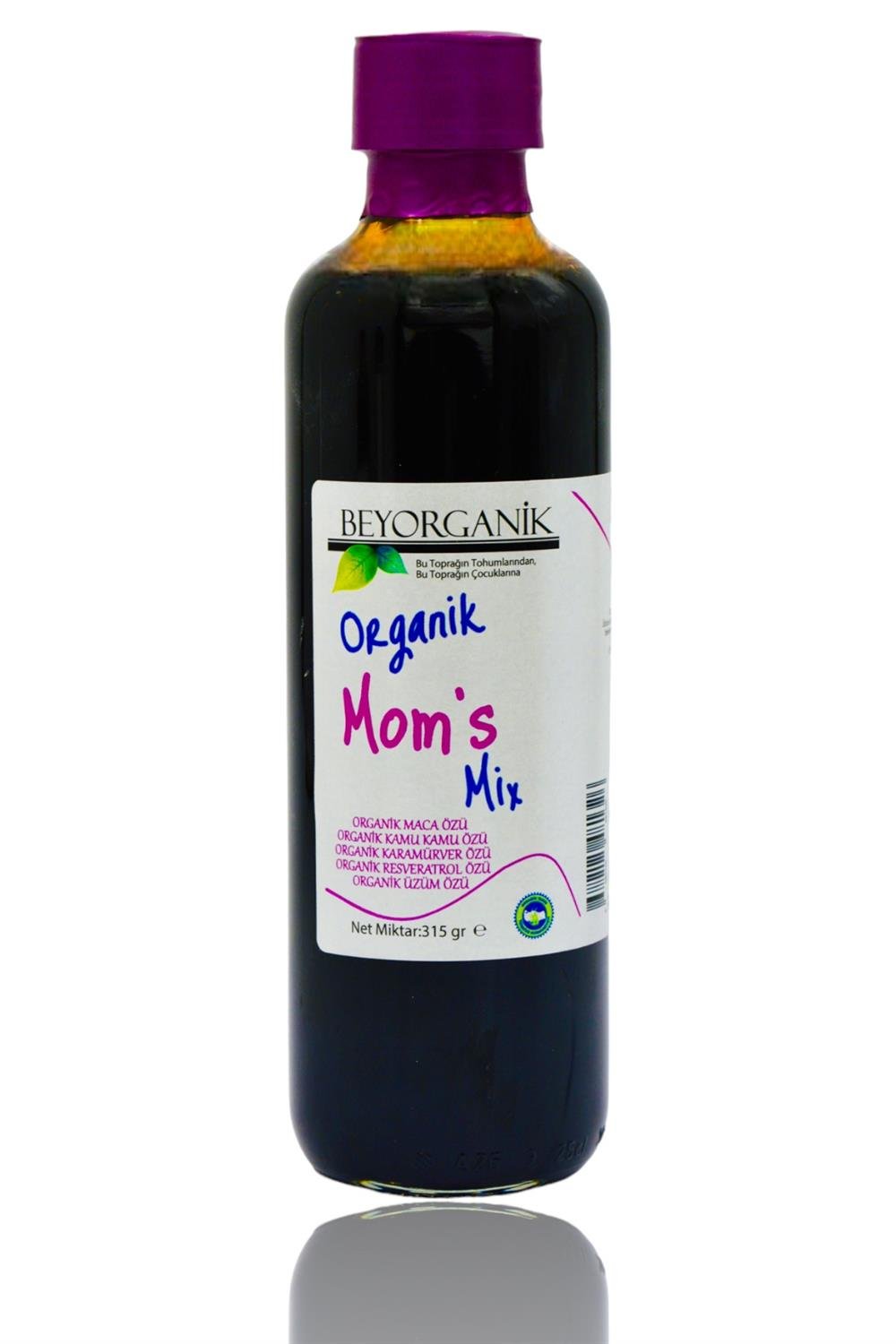 BEYORGANİK-Organik MOM'S Mix 315gr   (PESTİSİT VE AĞIR METAL ANALİZLİ)-12 Adet