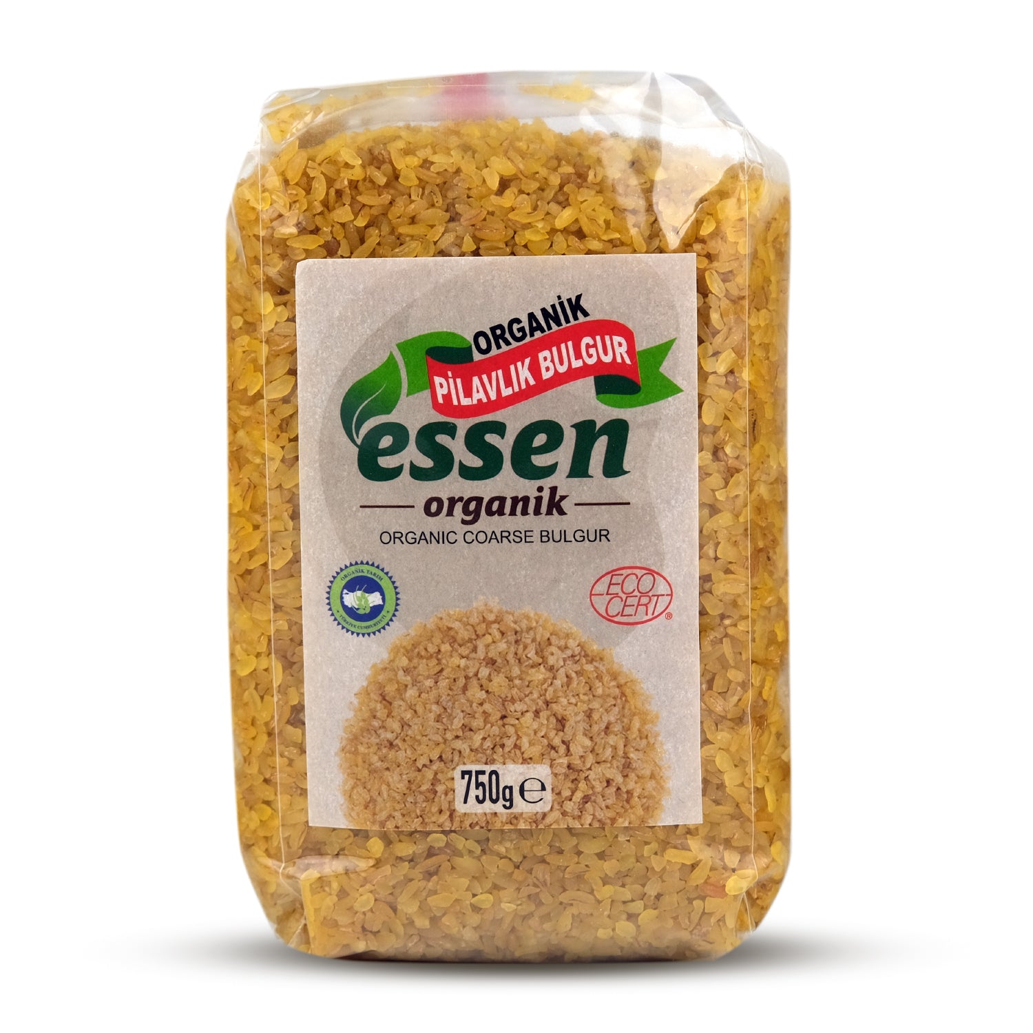 ESSEN - Organik Pilavlık Bulgur 750 Gr - 12 Adet