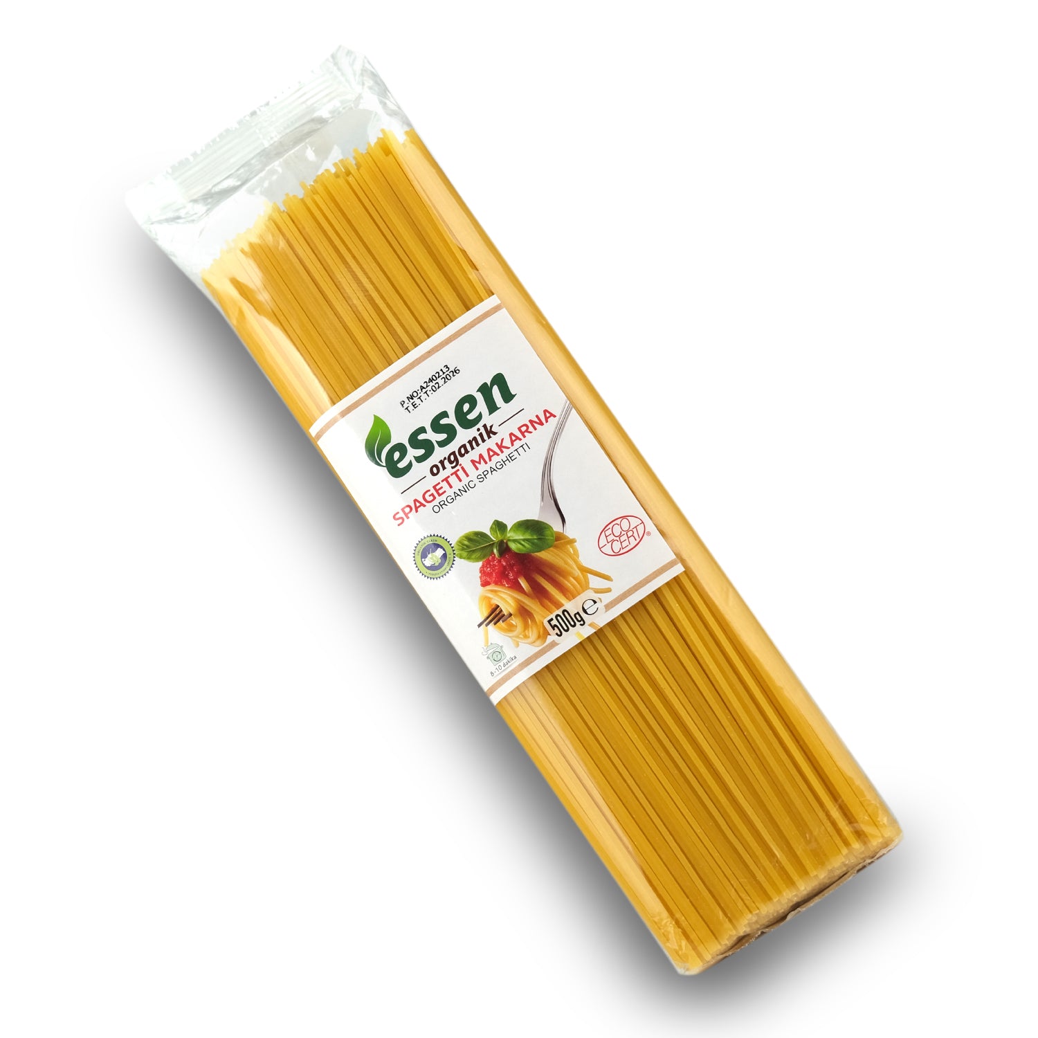 ESSEN - Organik Spagetti 500 Gr - 12 Adet